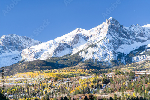winter autumn mountain colorado