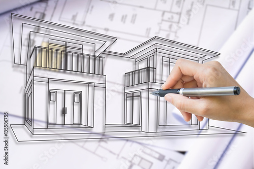 engineering and architecture drawings 
