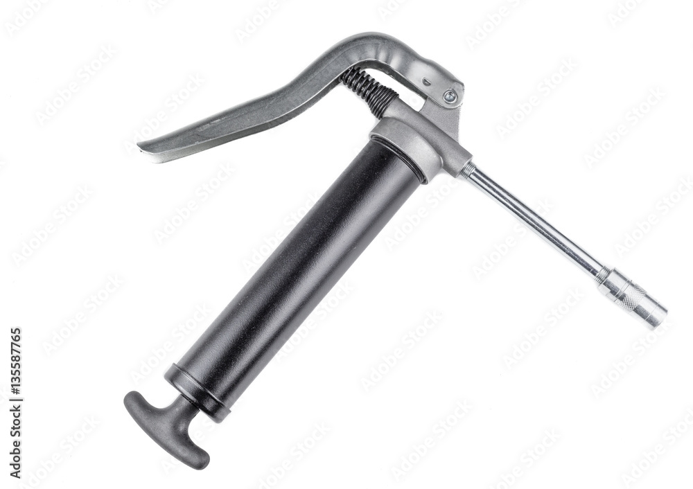 Grease gun for oil lubrication Grease gun for oil lubrication