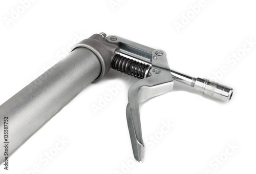 Grease gun for oil lubrication