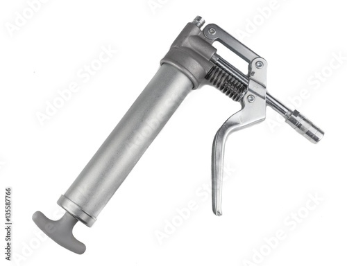 Grease gun for oil lubrication