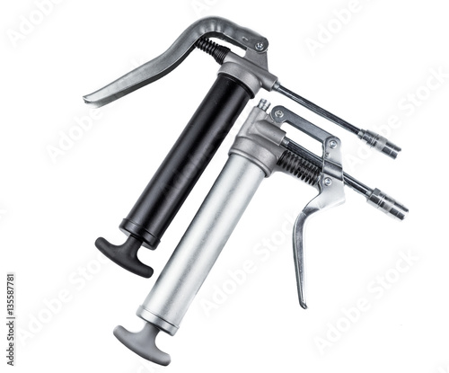 Grease gun for oil lubrication