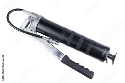 Grease gun for oil lubrication