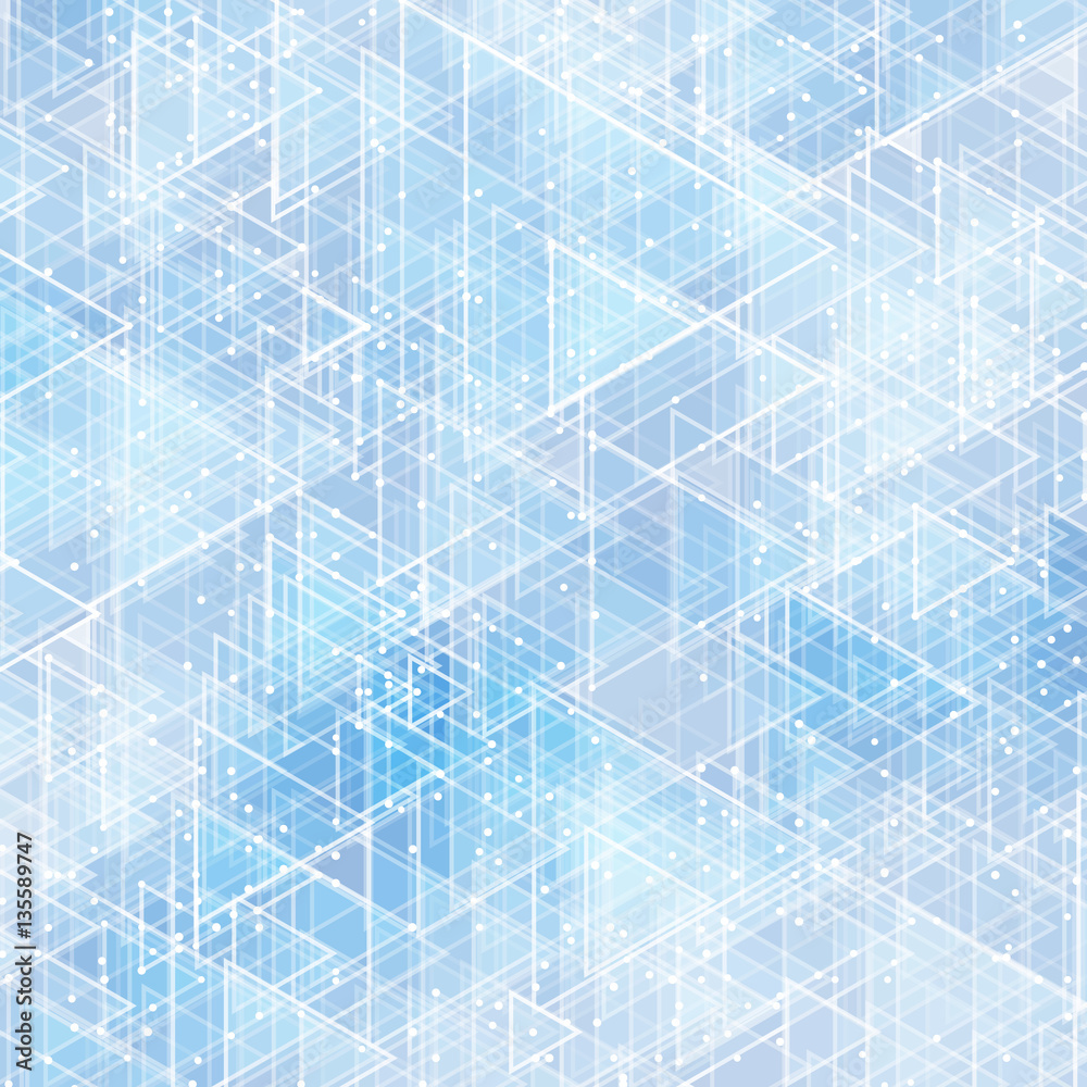 Fototapeta premium Triangular geometric shapes.