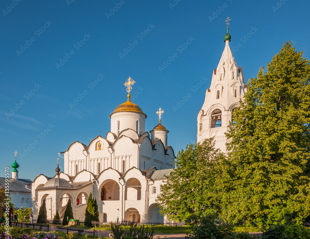 Convent of the Intercession or Pokrovsky monastery in the ancient town of Suzdal