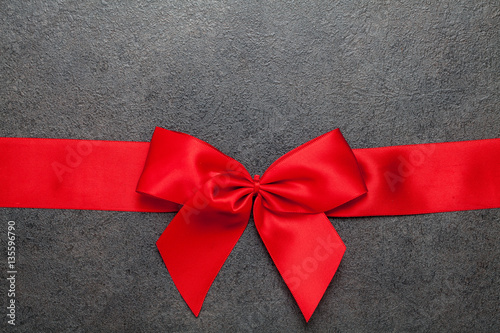 Gift red ribbon. To wrap up. Celebration. For your design.