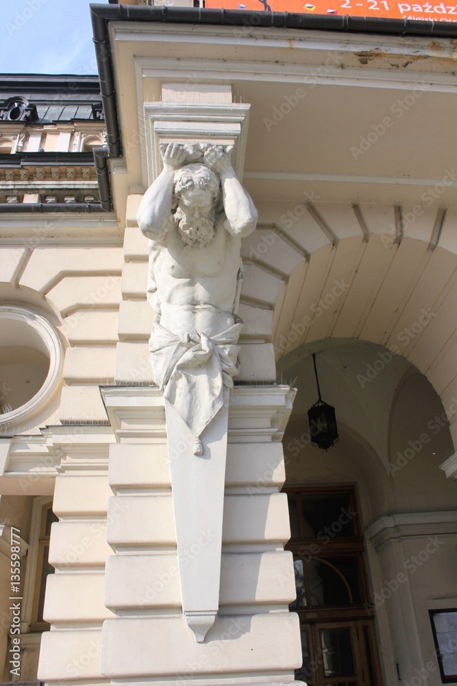 Nowy Sącz, ratusz, detal