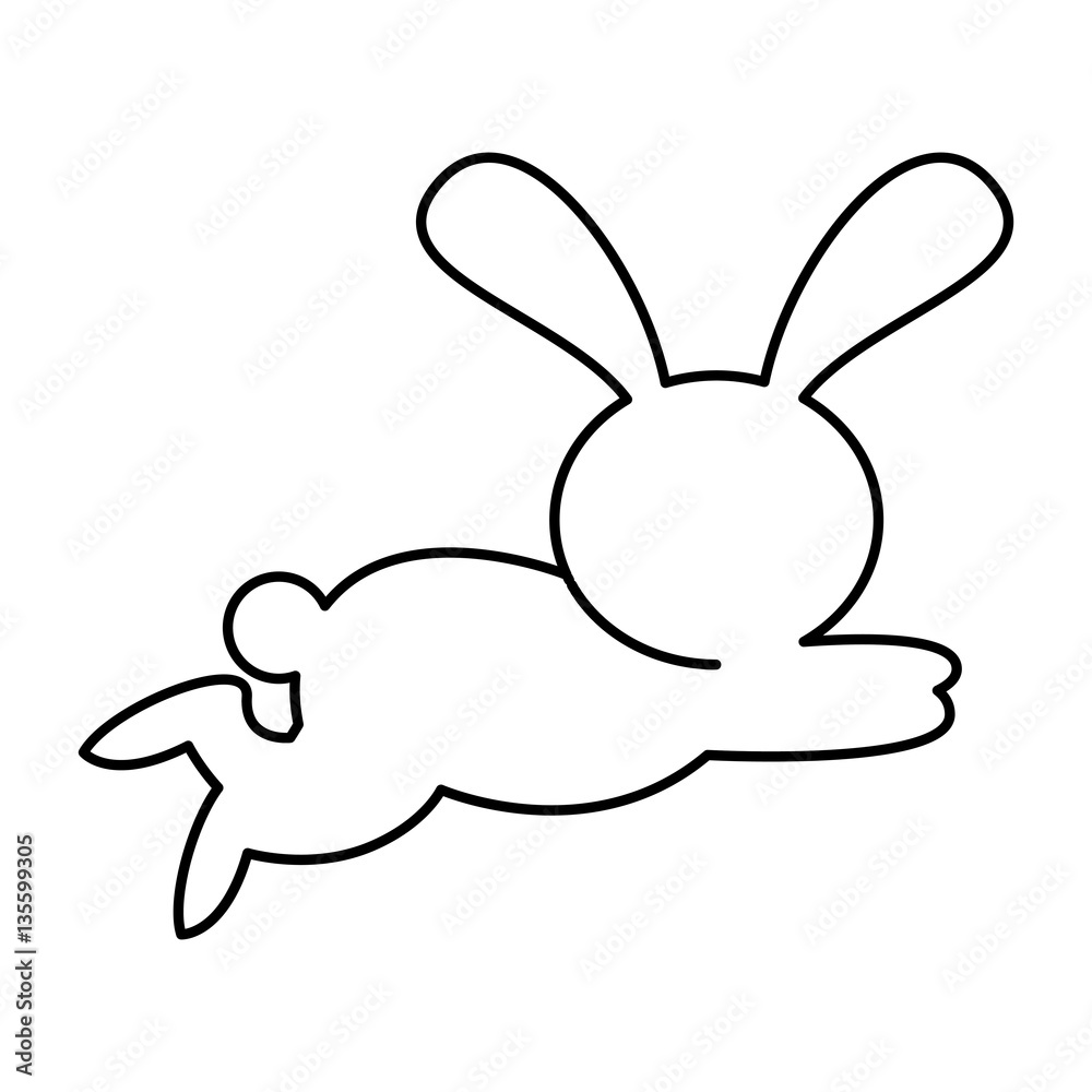 cute rabbit isolated icon vector illustration design cute rabbit isolated icon vector illustration design