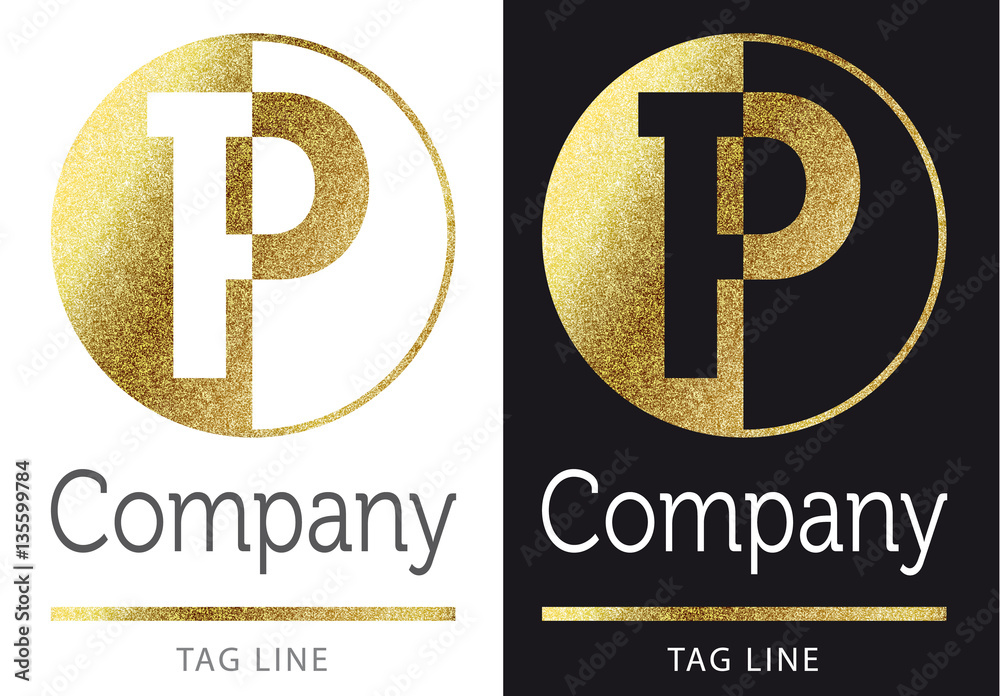 Obraz premium P Letter Logo