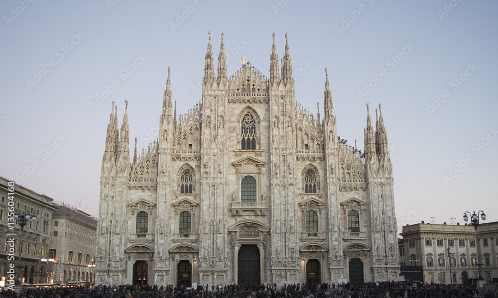 Serale sul Duomo - Milano