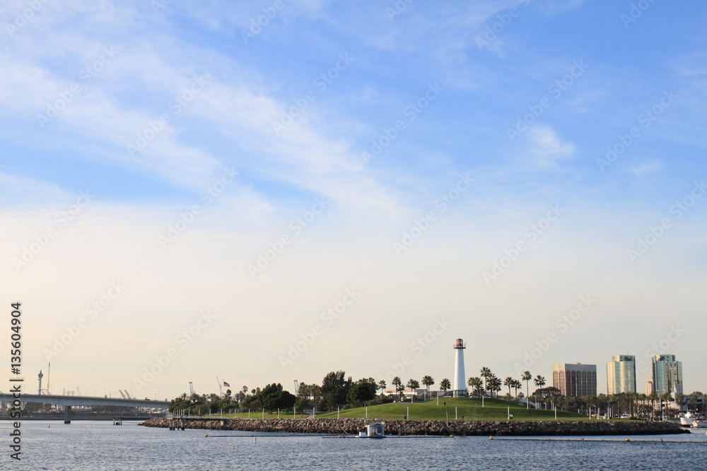 Fototapeta premium Long Beach Lighthouse - USA