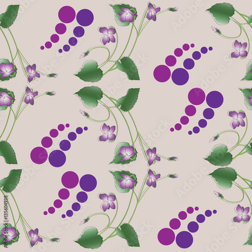 Violet and purple jelly beans. Seamless pattern. Design for textiles, tapestries, gift packaging, the symbol of Paris.