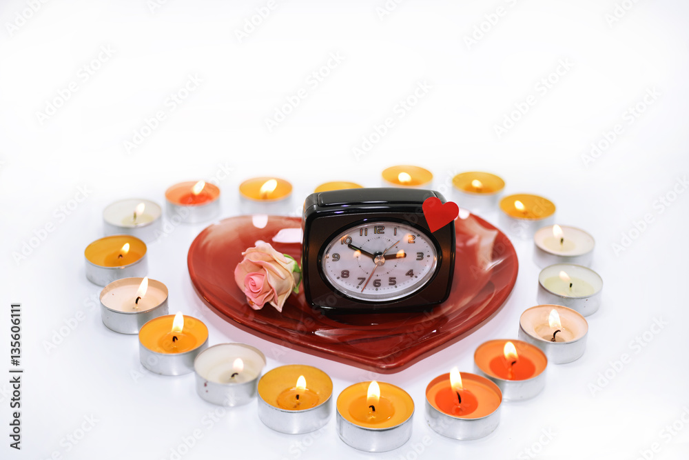 Composition of preparing to Valentine day. Composition of preparing to Valentine day.