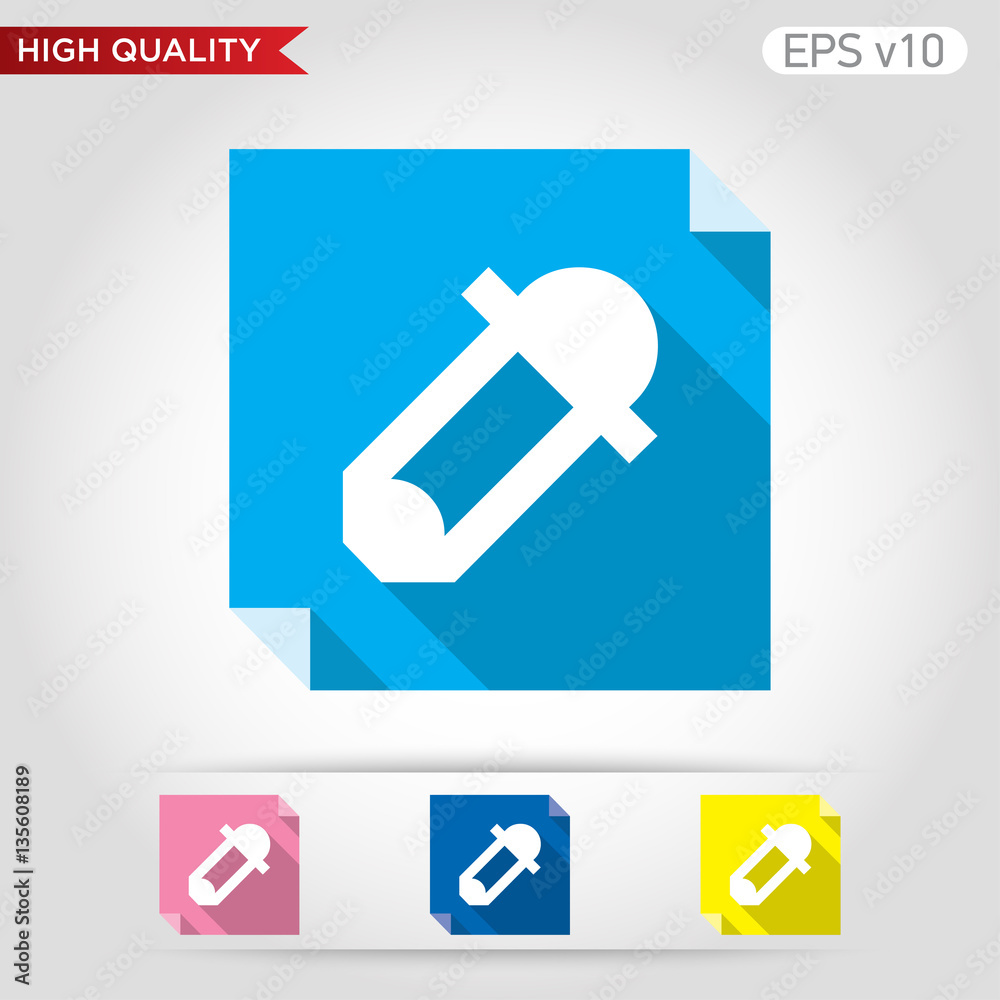 Picker icon. Button with picker icon. Modern vector. Picker icon. Button with picker icon. Modern vector.