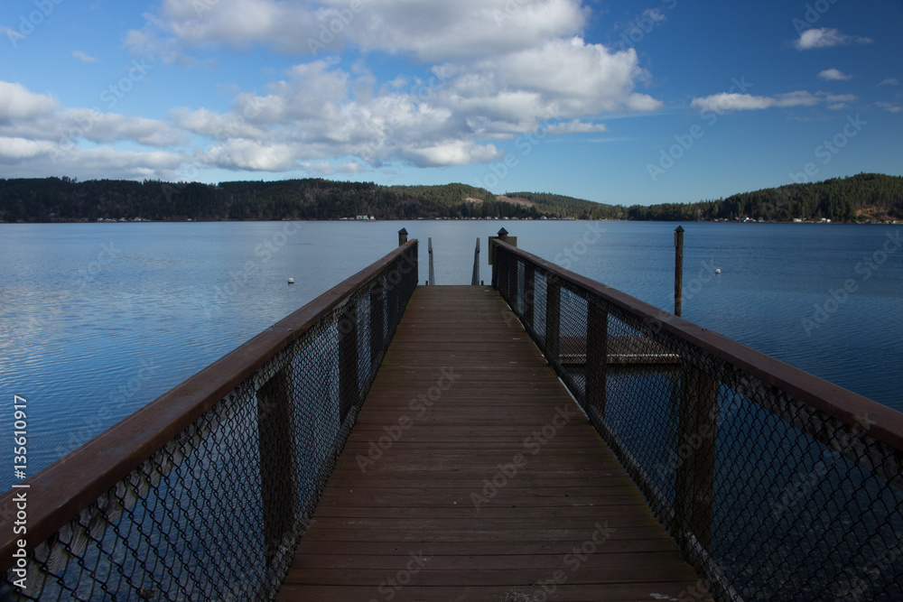 Fishing Pier on the Bay