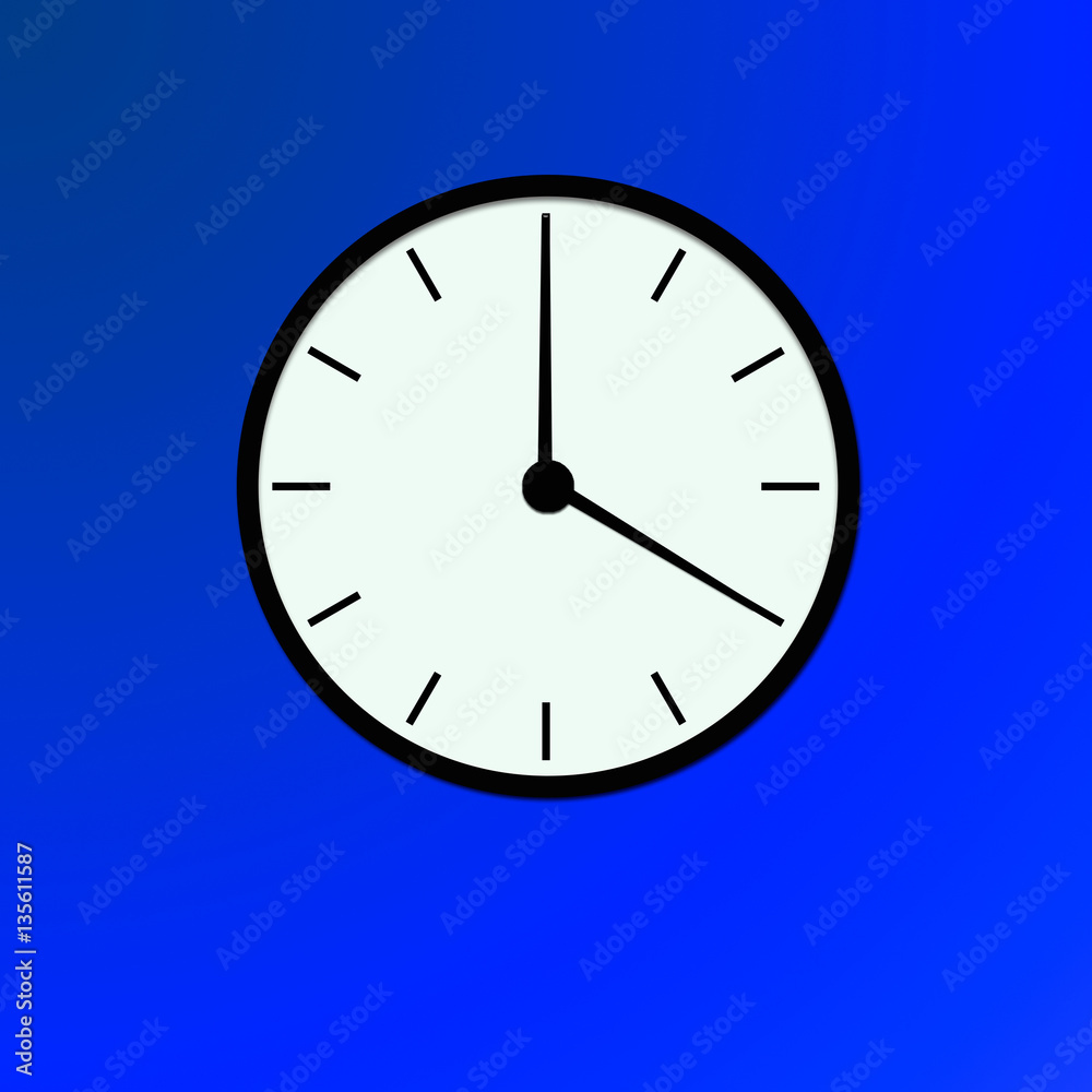 Clock icon , illustration flat design . black clock , Clock icon , illustration flat design . black clock ,