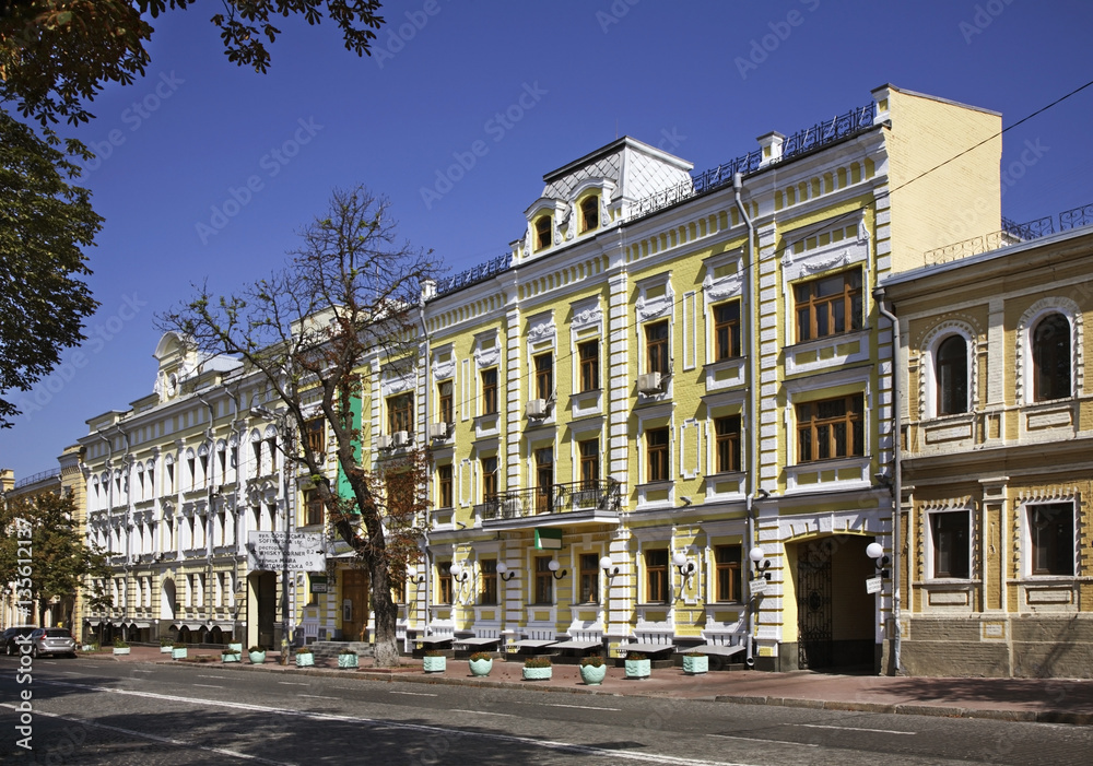 Vladimir street in Kiev. Ukraine