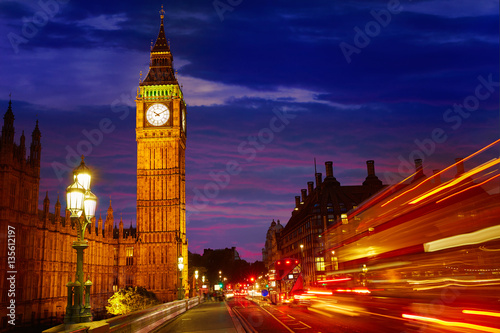 Big Ben Clock Tower in London England