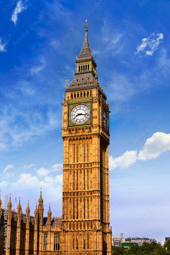 Obraz premium Big Ben Clock Tower in London England