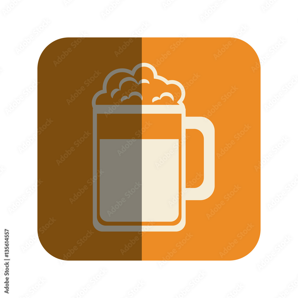 beer glass drink icon vector illustration design beer glass drink icon vector illustration design