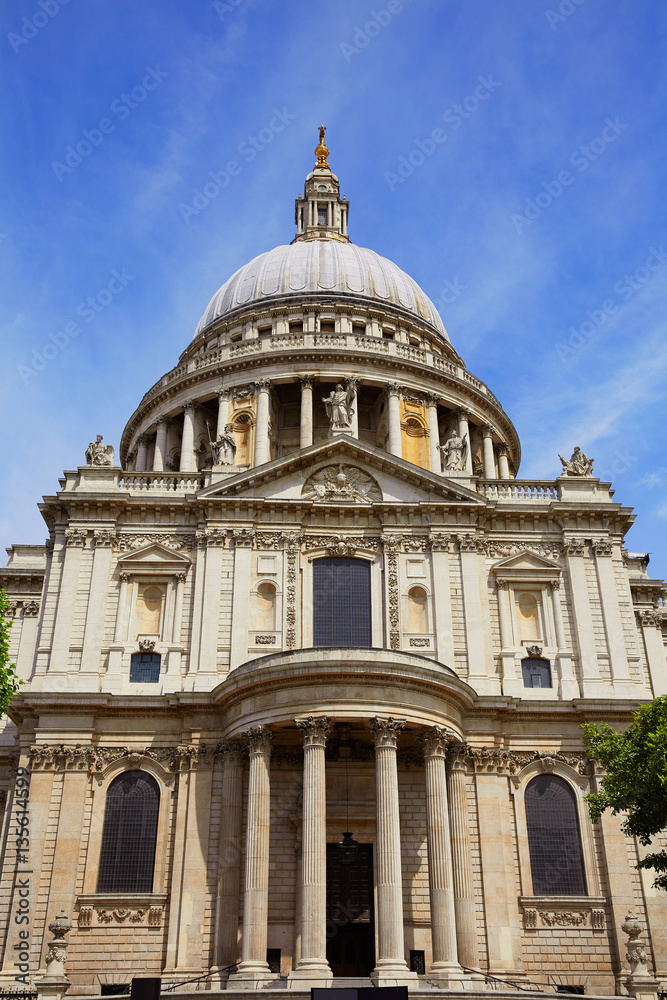 London St Paul Pauls Cathedral in England