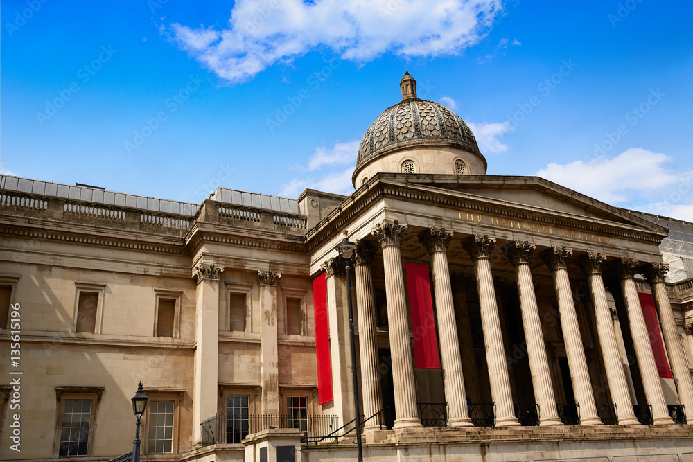 London National Galery in Trafalgar Square