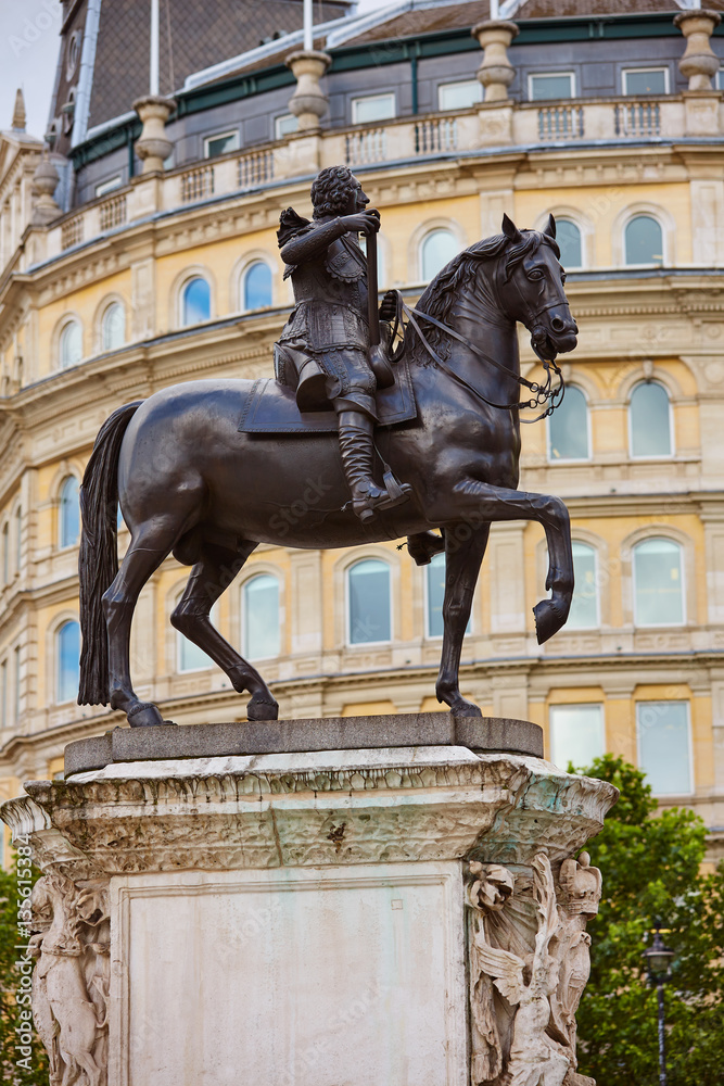 London Trafalgar Square King Charles I