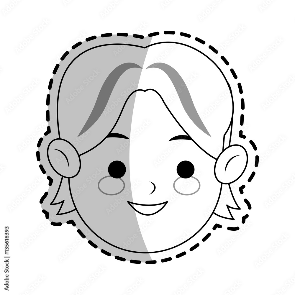 boy cartoon icon over white background. vector illustration