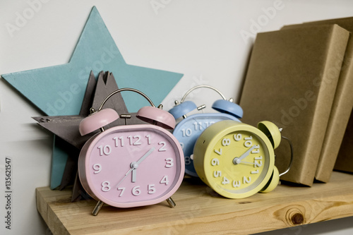 Fotografie tme retro clock vintage