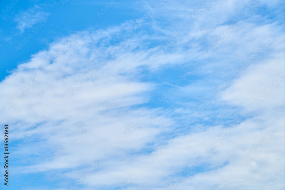 Blue Sky with Clouds