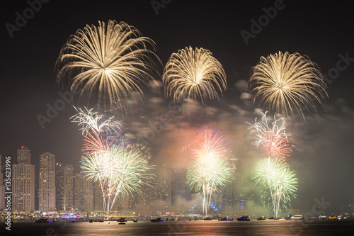 Photography National Day Fireworks in Dubai