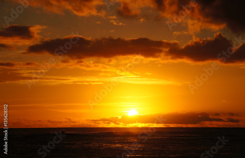 Hawaii  USA  Sonnenuntergang