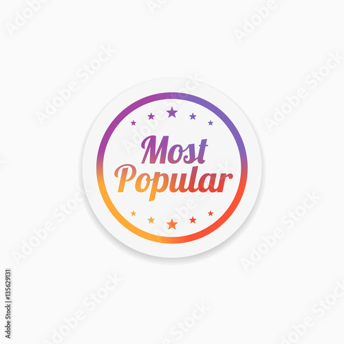 Most Popular Label