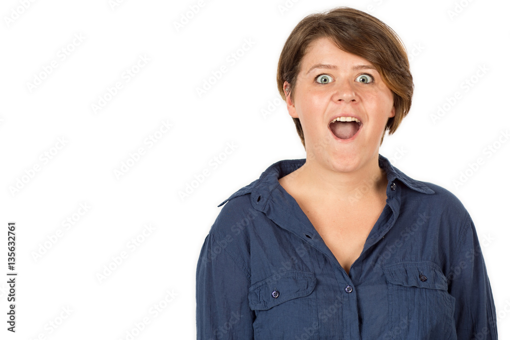 Model, is surprised, shocked, in disbelief. Model, is surprised, shocked, in disbelief.