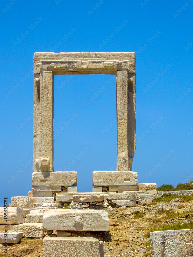 Griechenland Naxos Tor