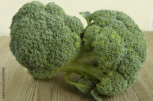 Broccoli clustered together
