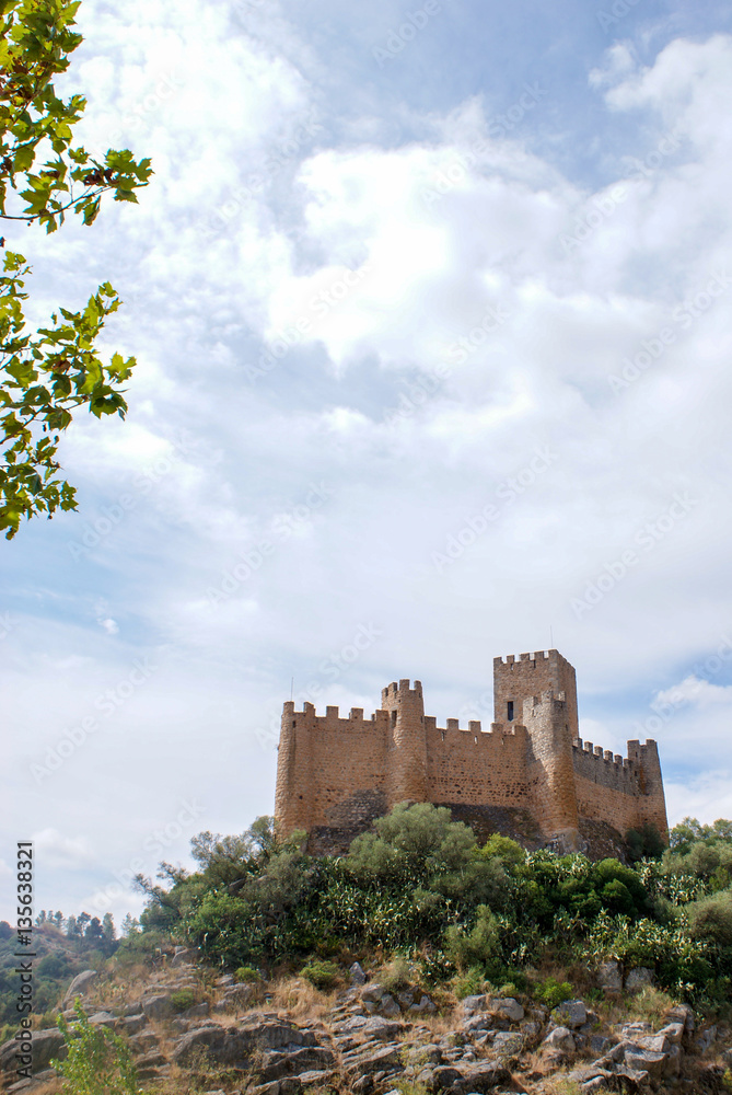 Almourol Castle, Santarém, Portugal