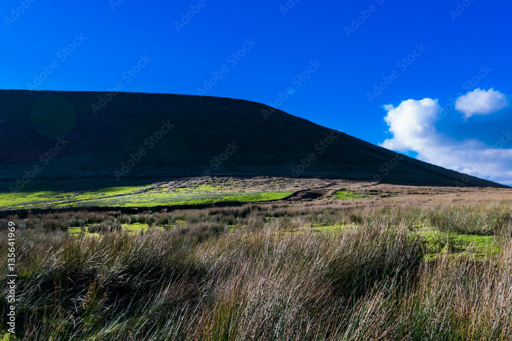 Pendle Hill On Sunny Day