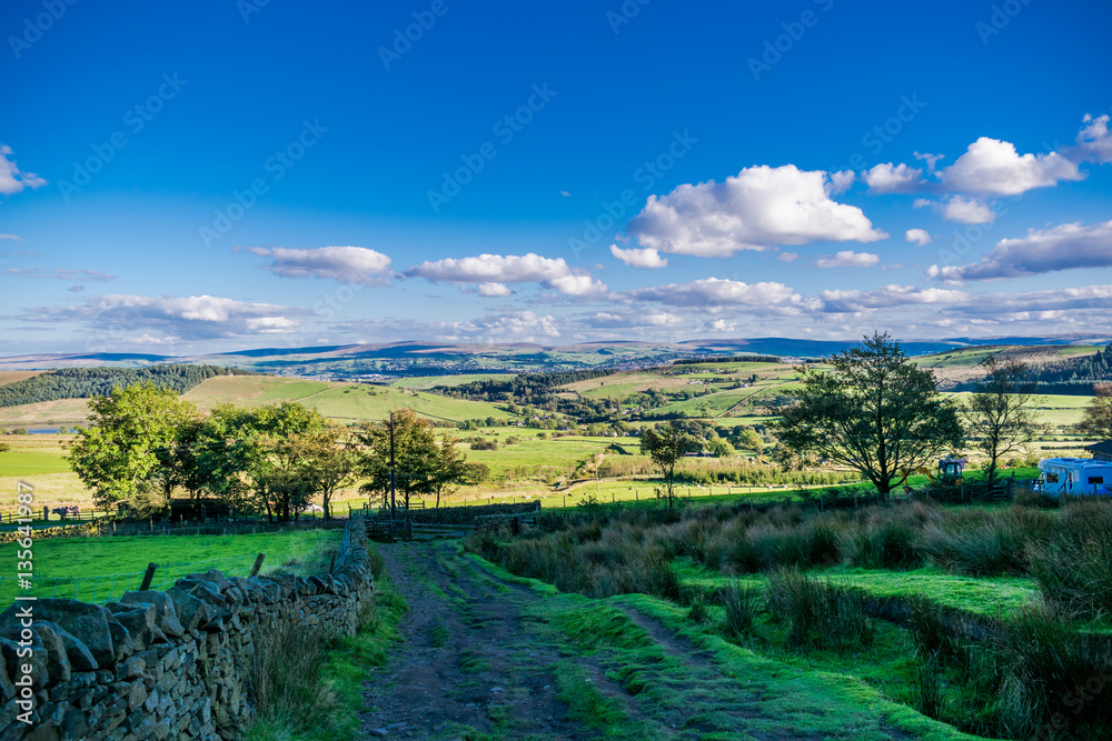 Scenic View At Forest Of Bowland