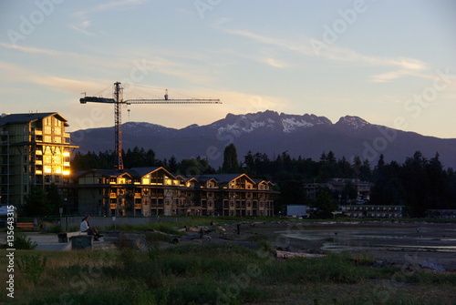 Parksville, BC Crane