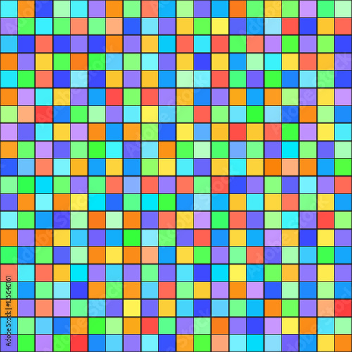 Square pattern. Seamless vector © Olga