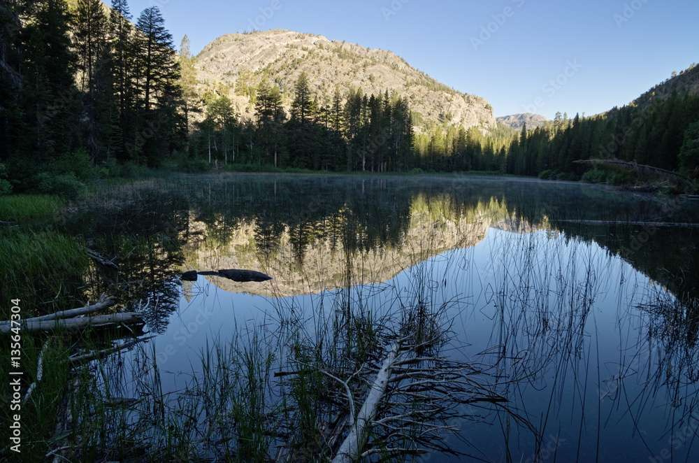 Morning Lake Reflection