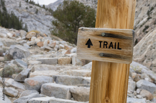 Trail Sign photo