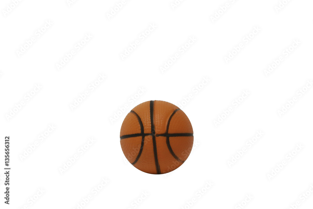 Basketball isolated on a white background 