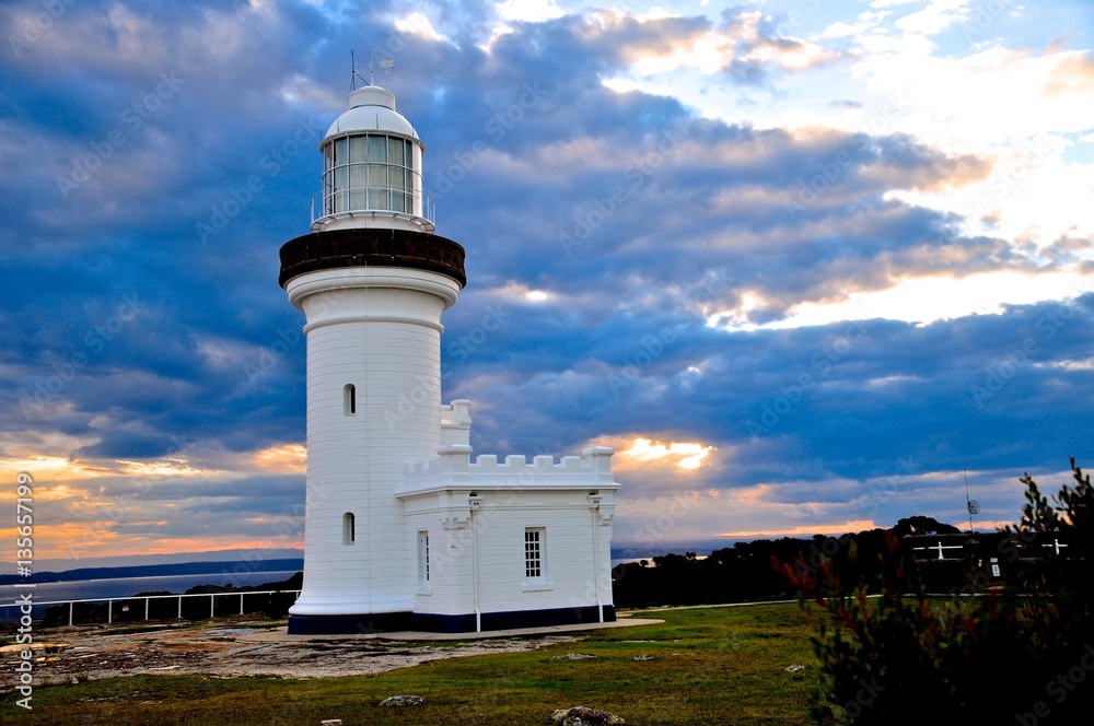 The Point Perpendicular Lighthouse, Jervis Bay, NSW, Australia