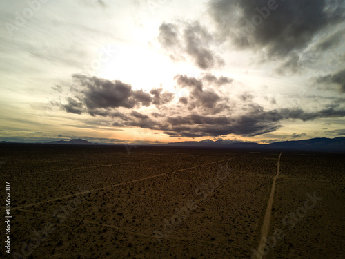 Sunset in The Desert 