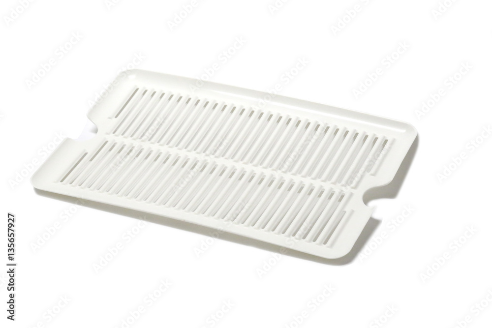 Empty Blank white Plastic Food Tray Container, Plate, Dish. Isolated Empty Blank white Plastic Food Tray Container, Plate, Dish. Isolated