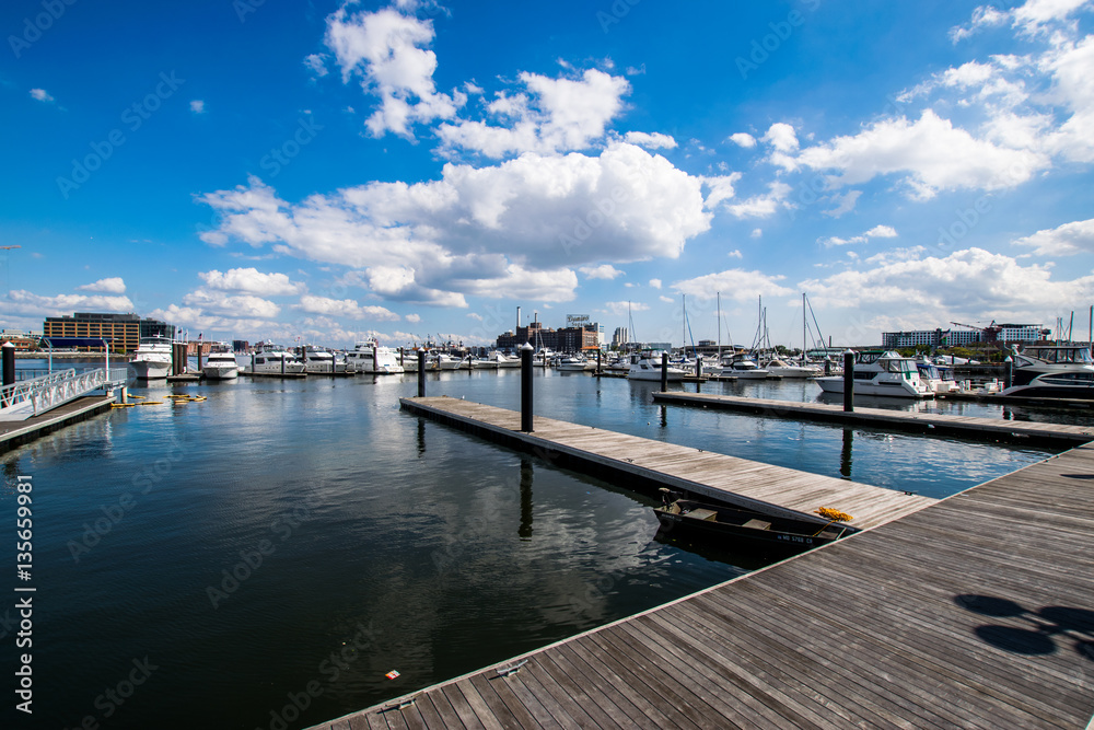 Pier Homes Waterfront in Federal Hill in Batimore, Maryland