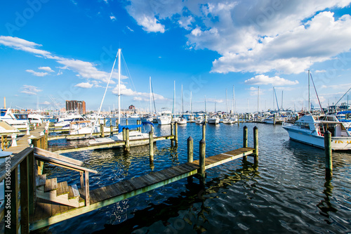 Union Wharf Waterfront in Fells Point in Batimore, Maryland photo