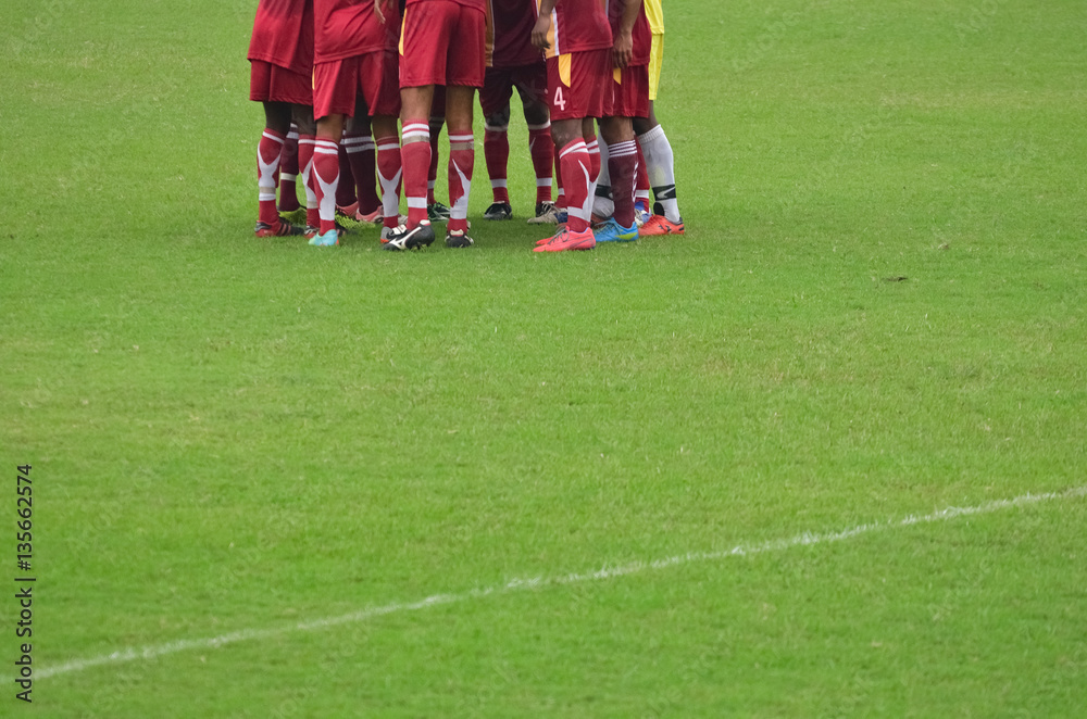 Obraz premium Take free kick